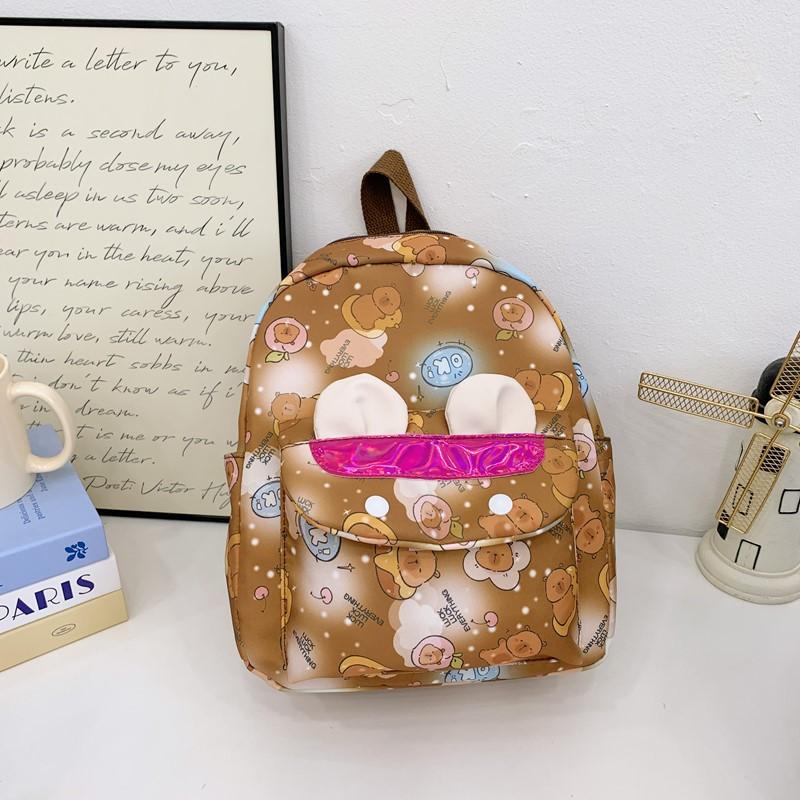 Модный школьный рюкзак, детский рюкзак с мультяшным рисунком, маленький класс, для мальчиков и девочек, повседневный рюкзак для перекуса