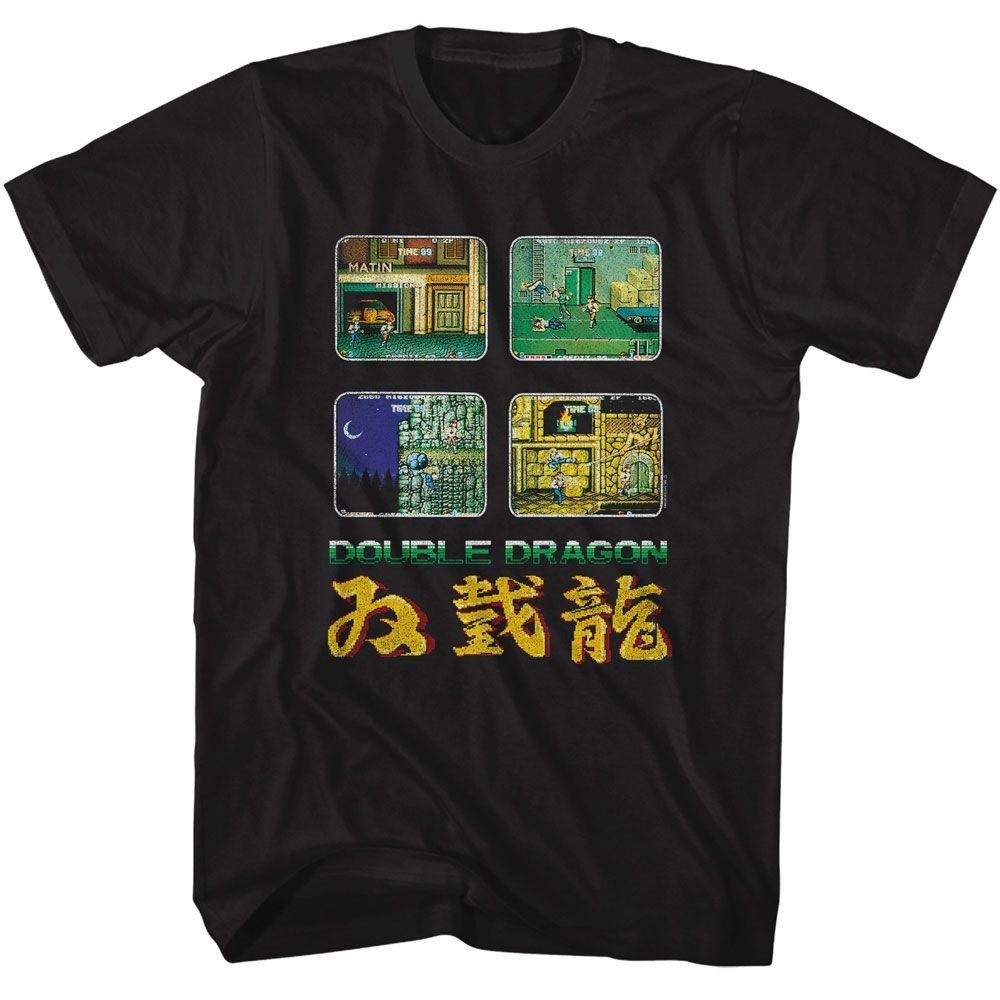 Double Dragon Game Screens Gaming Shirt