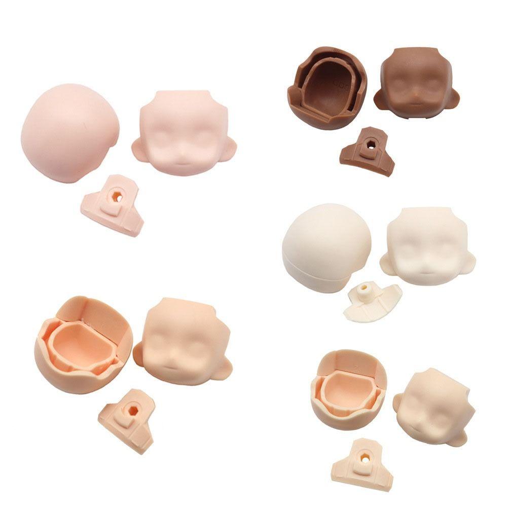 5 цветов OB11 Кукольная голова из смолы GSC Кукольная голова для лица Поддержка подходит для кукол Obitsu11 GSC DOD/ 1/12 BJD