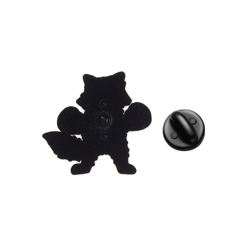 Xiaomi Cool Boxing Raccoon with Red Boxing Gloves Enamel Pin Skateboard Raccoon Street Sport Style Metal Brooch Lapel Pin Jewelry Gifts