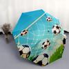 Soccer Goal Net Automatic Folding Umbrella 8 Ribs Lightweight Design, Durable Iron Frame, Compact and Portable, Ideal Birthday or Christma