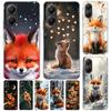 Чехол-животное Лиса для Xiaomi Poco X7 X6 X5 Pro X3 Nfc F7 Ultra Чехол для телефона F6 F5 X4 F4 Gt F3 M6 M5S M4 M3 Печатный корпус Poco X7 X6 X