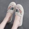 Lazy People Pedal Women's Canvas Shoes Breathable and Lightweight New Old Beijing Cloth Shoes Women's Shoes Single Shoes