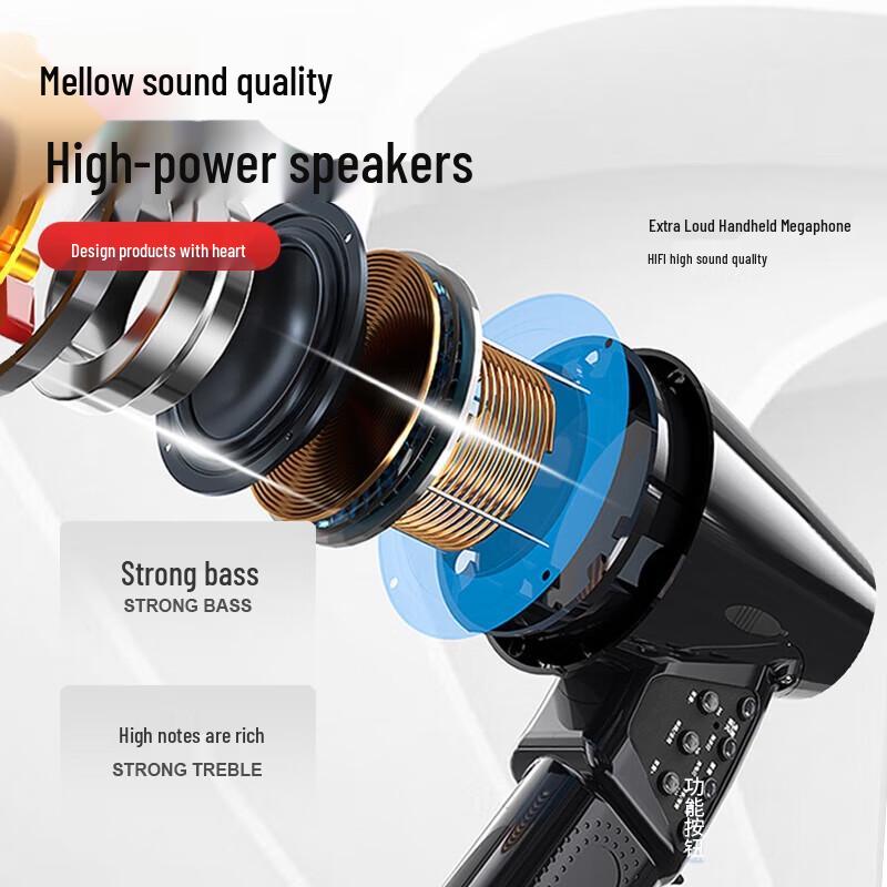 Newmine 669U Rechargeable Handheld Megaphone