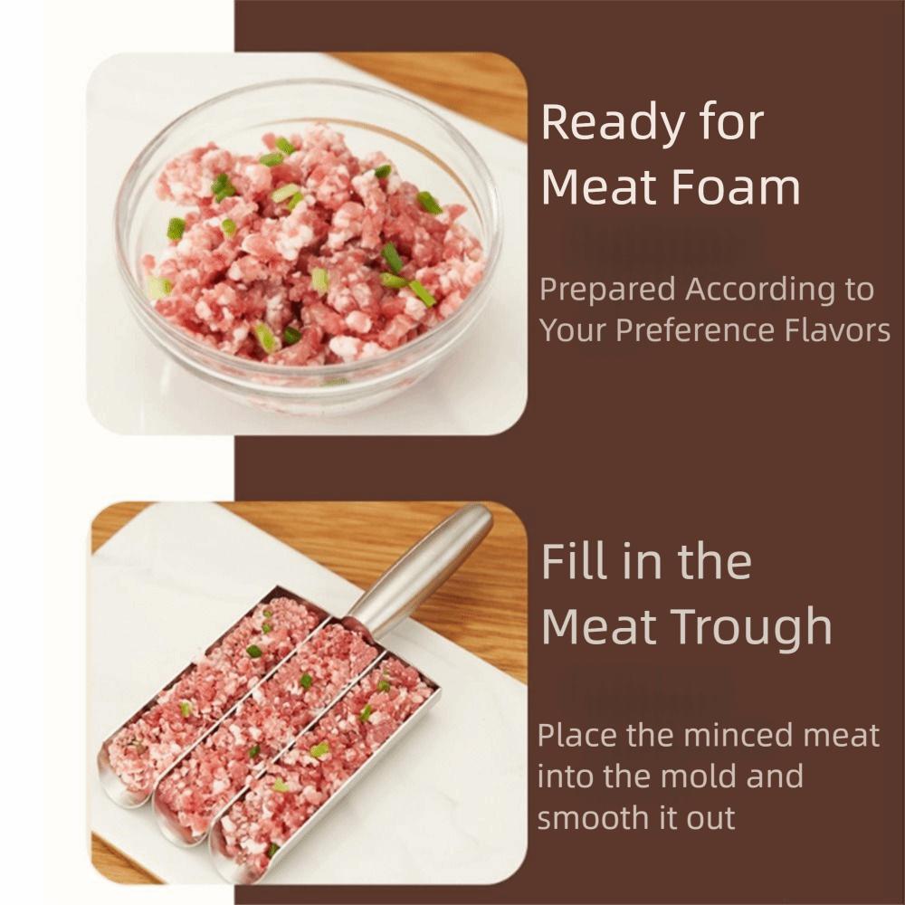 Durable Meat Making Ball Mold Stainless Steel Meatball Maker Tool  Home Kitchen