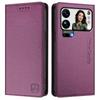 For Xiaomi 17 Pro Max Leather Case RINACASIS RC01 Phone Cover with RFID Blocking Wallet Stand