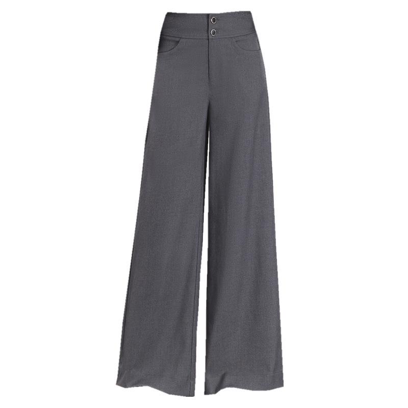 Brand 2025 Women's Wide-Leg Suit Pants: A Chic, Versatile Choice for Autumn/Winter.