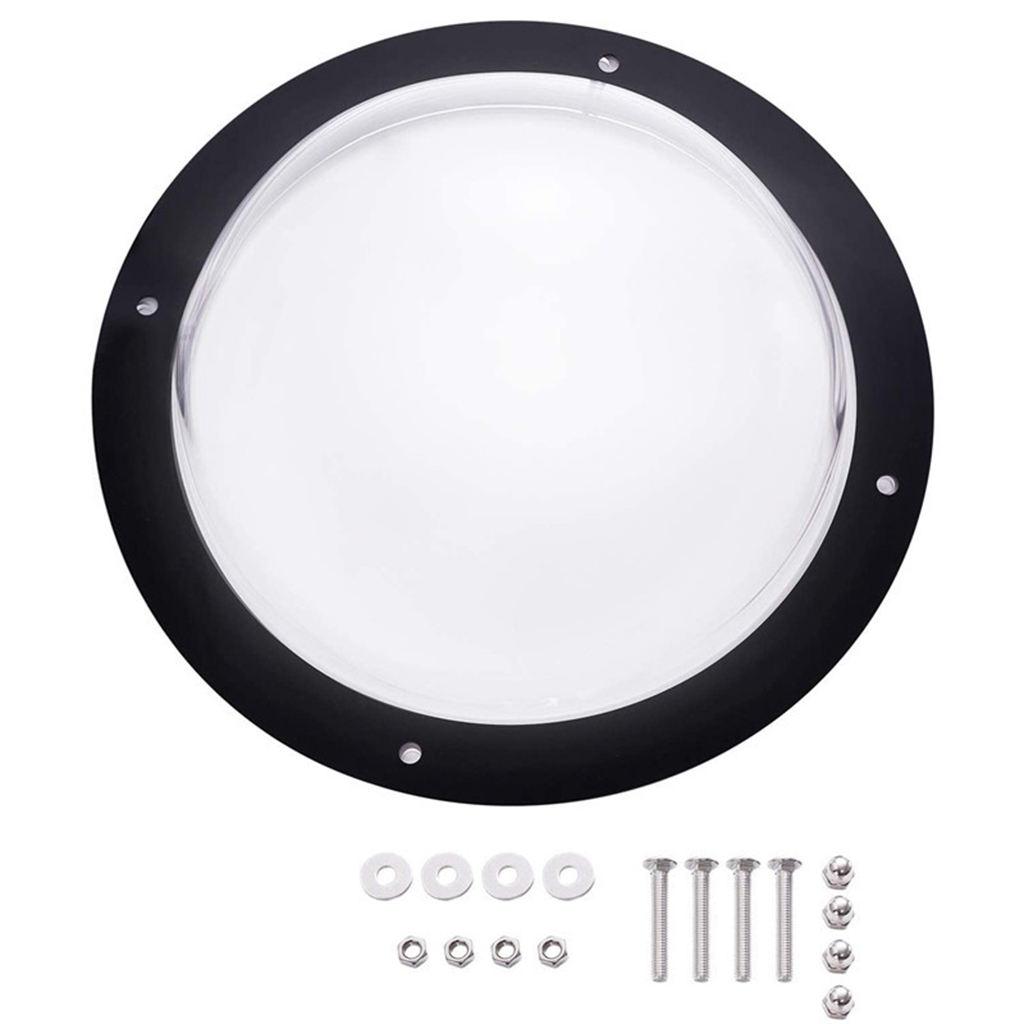 2x Pet Peek Fence Bubble Window для собак кошек Акриловый купол Прозрачный