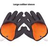 1 Pair Fish Catching Gloves with Release Carabiner High Strength Anti-Slip Puncture Proof Fishing Gloves Fishing Accessories