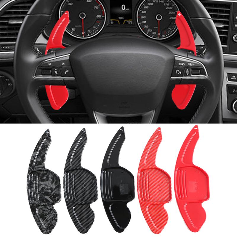 For Seat Leon Cupra 4F 5F MK3 MK4 Ibiza 6F Arona Ateca Leon ST Alhambra Car Steering Wheel Shift Paddle Shifter Extension