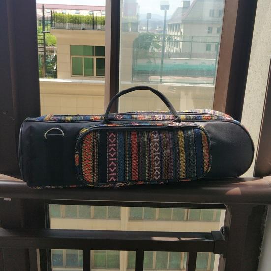 Чехол для трубы, плотная ткань Оксфорд, мягкий чехол, двойные молнии, регулируемый плечевой ремень, водонепроницаемый, музыкальный