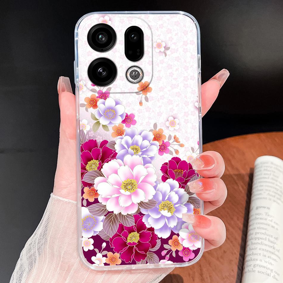 Чехол для телефона Oppo Find X9 Pro Уникальный стиль Мягкий ТПУ Прозрачный Силикон Легкая Защитная Крышка Для Oppo Find X 9 Защитный Корпус