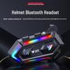Умная Bluetooth-гарнитура для шлема Y20: Водонепроницаемый, Пылезащищенный, RGB-подсветка, Мощный бас, Голосовое управление