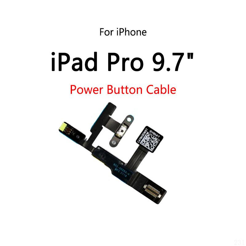 Power Button Switch Volume Mute Button On / Off Flex Cable For iPad Pro 9.7" inch A1673 A1674