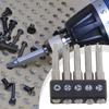 Screwdriver Bits 5pcs Set Grey Inner Cross Screwdriver