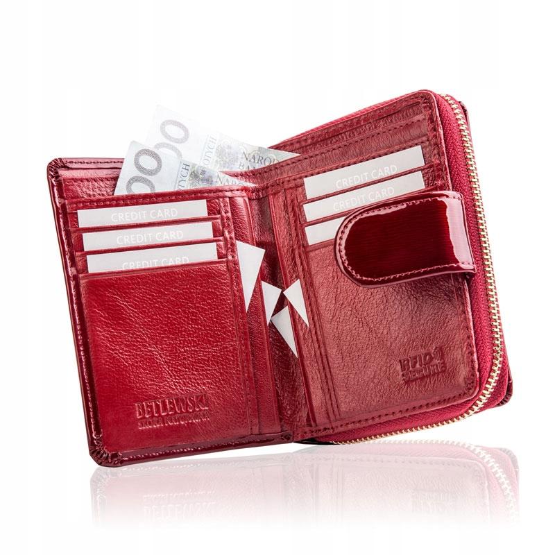 ZBPD-BS-937 RED ROYAL Women' Wallet +CERTIFICATE