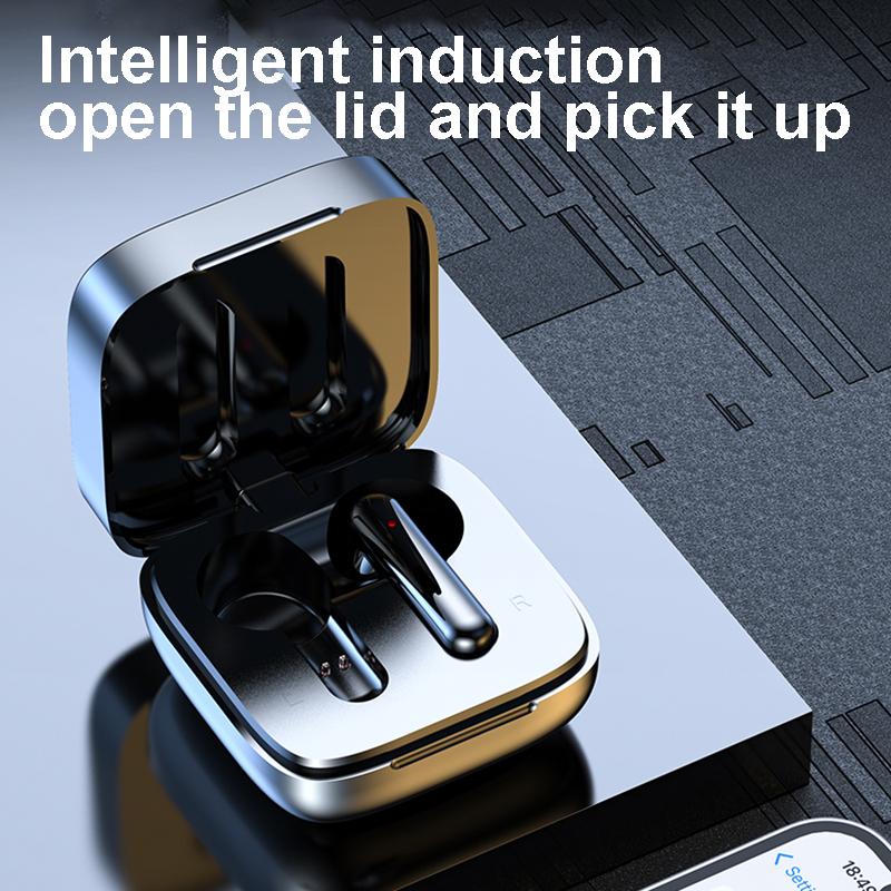 TWS Bluetooth 5.3 Наушники Беспроводные наушники Спортивная игровая гарнитура Водонепроницаемые наушники-вкладыши с шумоподавлением для iPhone