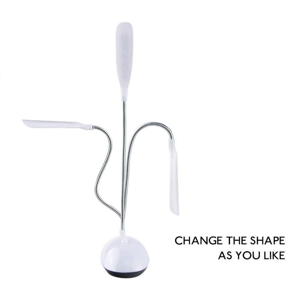 Складная портативная светодиодная настольная лампа для ухода за глазами ребенка, обучение чтению, светодиодная настольная лампа с питанием от батареи