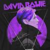 David Bowie Mens 75 Side Profile Logo T-Shirt