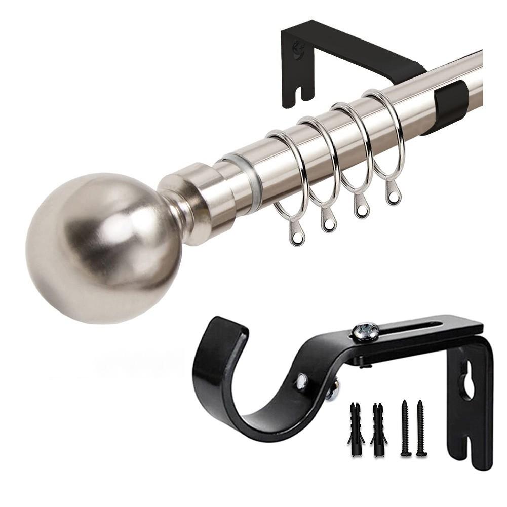 Набор кронштейнов Plus для крючков для стержней для драпировок, современные крючки