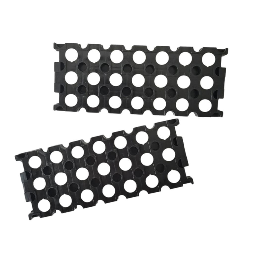 Держатель для литиевых аккумуляторов 18650, кронштейн для хранения 3x7 ячеек, простая установка, пластиковый держатель, стойка для аккумулятора 18650