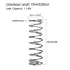 10Pcs 8mm OD Spring Steel Coil Stainless Steel Extended Compressed Springs  Home Projects