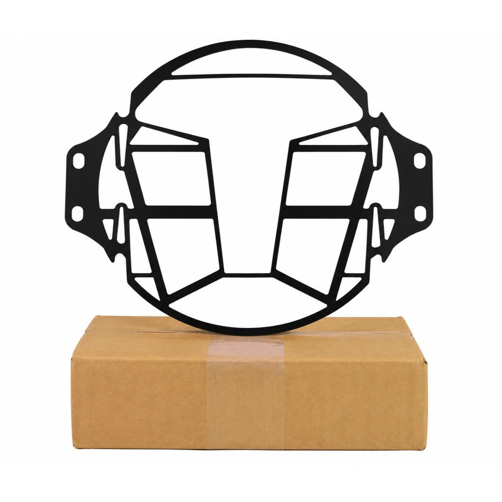 Black Headlight Guard Fit "For TVS Ronin 225"