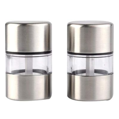 Ручная мельница из нержавеющей стали для соли, специй, перца, мельница Мюллера, домашний кухонный инструмент