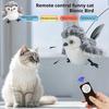 Flapping Bird Cat Toy Interactive Chirping Bird Catnip Toy with Lifelike Sound Touch Activated Rechargeable Bird Cat Kicker Toy for Indoor Cats