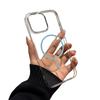 Ultra-thin Transparent PC for IPhone17ProMax Fine Circle Magnetic Phone Case for Apple 16 Premium Protective Case
