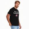 Men's Casual Daily Printed Top Round Neck T-shirt