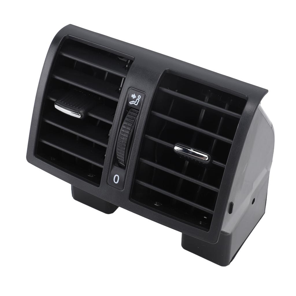 Car Rear Center Air Conditioning Outlet Vent Nozzle 1TD819203 Black Rear AC Outlet Vent for Caddy 2004 to 2015
