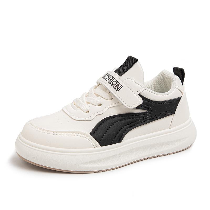 Детские кеды для мальчиков, спортивная обувь на мягкой подошве, новая коллекция весна-осень 2025, маленькие белые туфли для студентов, универсальная повседневная обувь, тренд