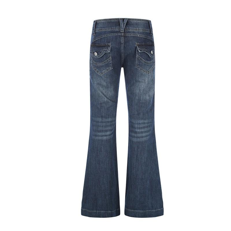 2026 Retro Straight Fit Denim Jeans Men - Waterwashed Distressed Slim Tapered Pants With Deconstructed Pockets