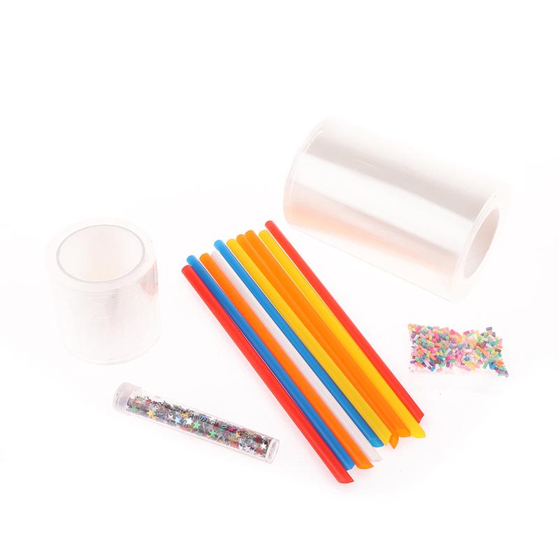 1 набор детских подарков Pet Nano Glue Diy Blow Bubble Nano Glue Двусторонняя лента Sticky Ball Tape Crafts Toys