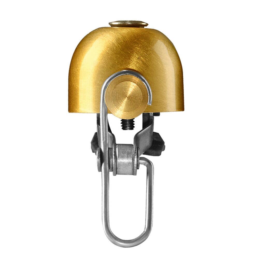 Ретро велосипедный звонок, кольцо на руль велосипеда, звуковой сигнал, четкий громкий звук, стальная медь, безопасная велосипедная сигнализация, велосипедная сигнализация