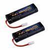 Nastima RC Battery, 7.2V 3800mAh, Set of 2, Compatible with Tamiya RC Models, Kyosho, and Yokomo RC Models, 1/8 and 1/10 Scale RC Cars, RC Planes, RC