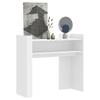VidaXL Console Table White 100x35x90 Cm Engineered Wood, Sofa End Table, Hallway Console Table, Living Room Console Table, 848465