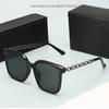 Korean Version of Round Face, Big Box, Square, Advanced Sunglasses, Ladies' Tide, Big Face Glasses, Sun-shading .non-polarized Fashion Accessory