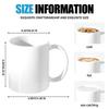 2D print Fishing Lover Gift Mug-Personalized Fishing Cup for Angler,Custom Name Fish Design Ceramic Coffee Mug Birthday Present