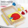 DIY Wooden Loom Kit for Kids: Handmade Gift for Girls' Wool Knitting In Kindergartens