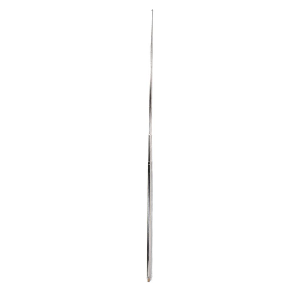 Telescopic Antennae Stainless Steel M10 Interface Telescoping Shortwave Aerial for Radio 18.4ft
