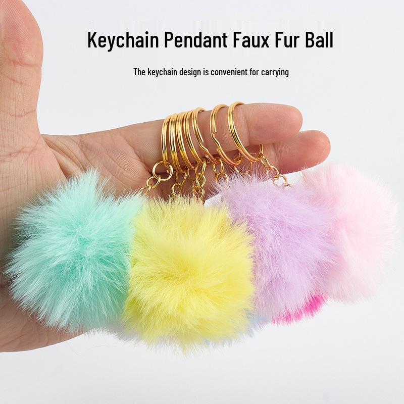 Gold Buckle Pom-Pom Eyelash & Eyebrow Brush with Crystal Rod