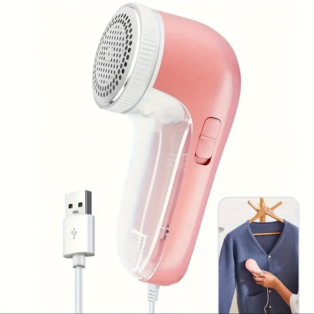 USB-триммер для одежды, скребок для удаления комков шерсти с одежды, высокая мощность, быстрое удаление комков шерсти с одежды, симпатичная и компактная форма