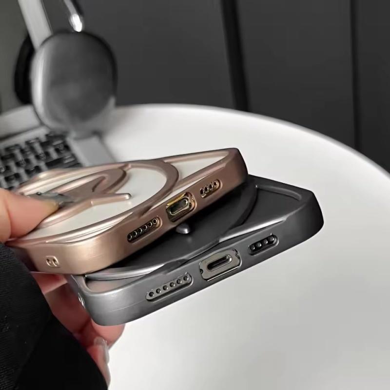 3D Гальванический Звездный Полый Магнитный Чехол для Magsafe для iPhone 16 15 14 13 12 11 Pro Max Plus Отводящий Тепло Охлаждающий Ударопрочный Чехол