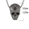 Ожерелье Простое ожерелье с черепом Мужские цепочки на шею Подвеска со скелетом Чокер Женские ювелирные изделия Аксессуары