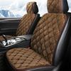 1/2 шт. чехол на сиденье автомобиля спереди и сзади флокированная тканевая подушка Нескользящая автоаксессуары универсальный защитный коврик для сиденья сохраняет тепло зимой