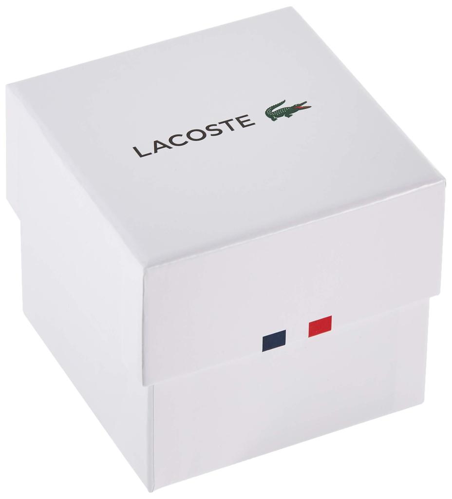 Lacoste Мужские кварцевые часы MOON Slim 2011032 Синий тканевый ремешок