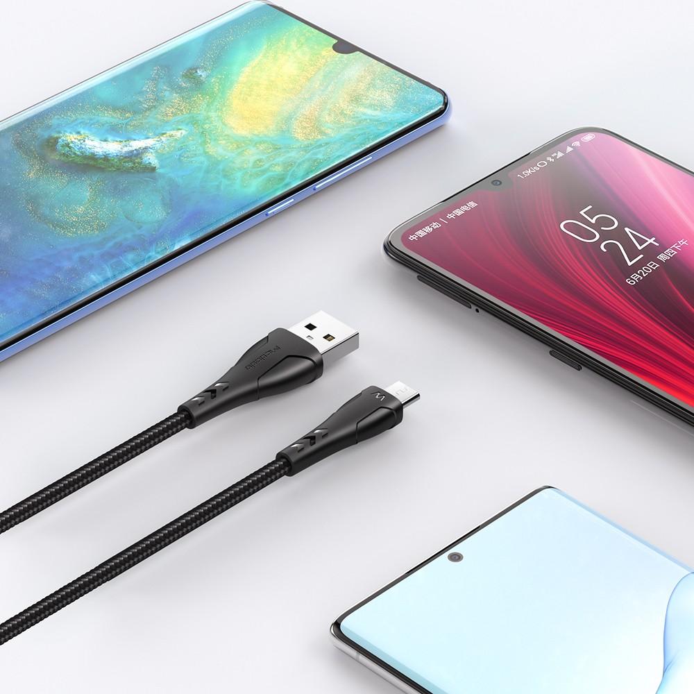 Телефонный кабель с поддержкой Car Play и Android Auto Mcdodo Mamba Series Micro Usb 1.2M
