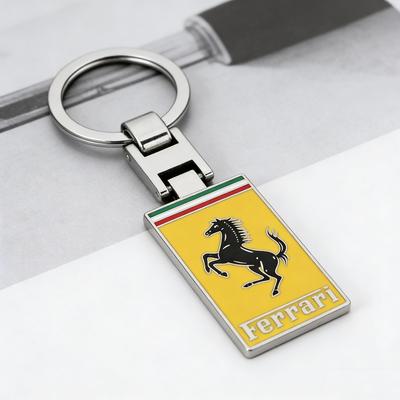 F-Ferrari-F Металлическая брелок-подвеска для ключей автомобиля Пряжка Брелок Брелок Подарок для Ferrari F1 F80 SF90 Stradale SF90Spider 296 GTB 488 GTS